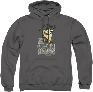 Trevco Ed Edd N Eddy Brain Dead Ed Unisex Adult Pull-Over Hoodie
