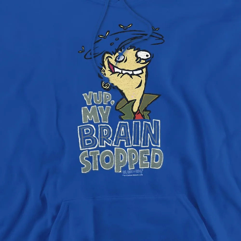 Trevco Ed Edd N Eddy Brain Dead Ed Unisex Adult Pull-Over Hoodie