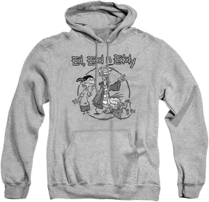 Trevco Ed Edd N Eddy Gang Unisex Adult Pull-Over Hoodie