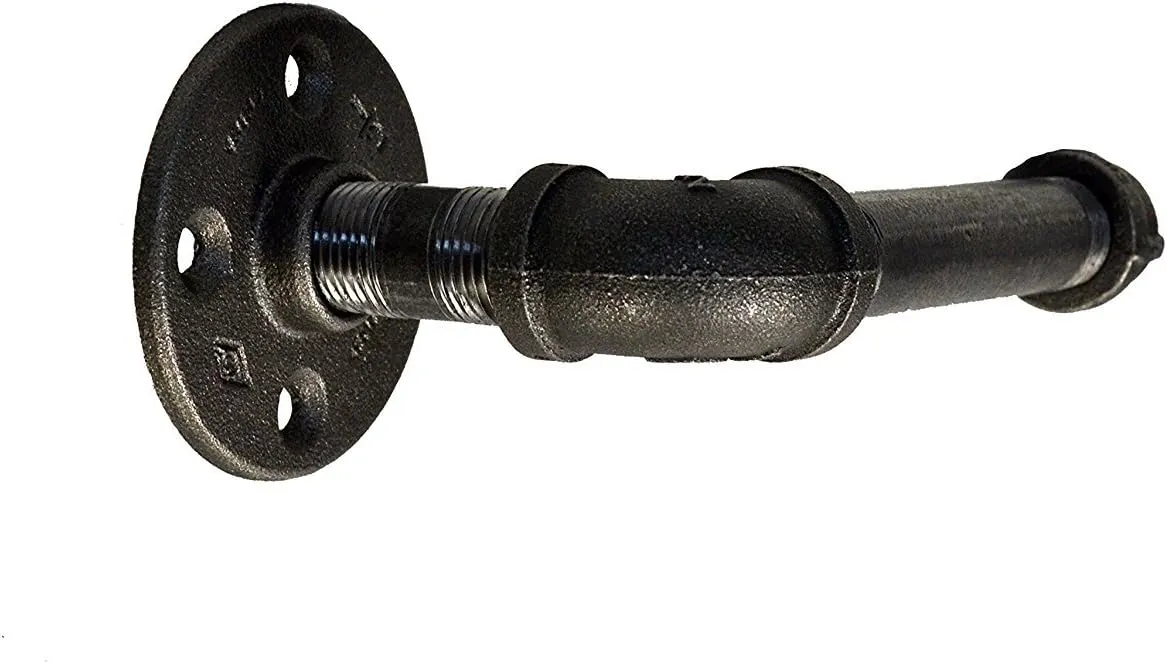 Turnbull Farms(TM) Industrial Pipe Toilet Paper Holder - Multiple Styles (Elbow)
