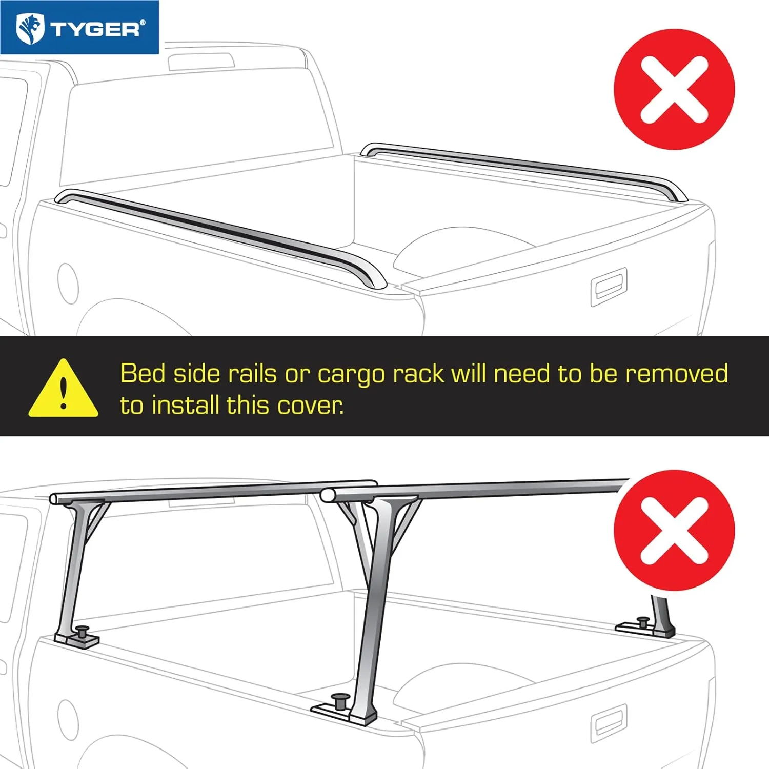 Tyger Auto T1 Soft Roll-up Truck Bed Tonneau Cover Compatible with 2022-2025 Nissan Frontier | 5' (60") Bed | TG-BC1N9057