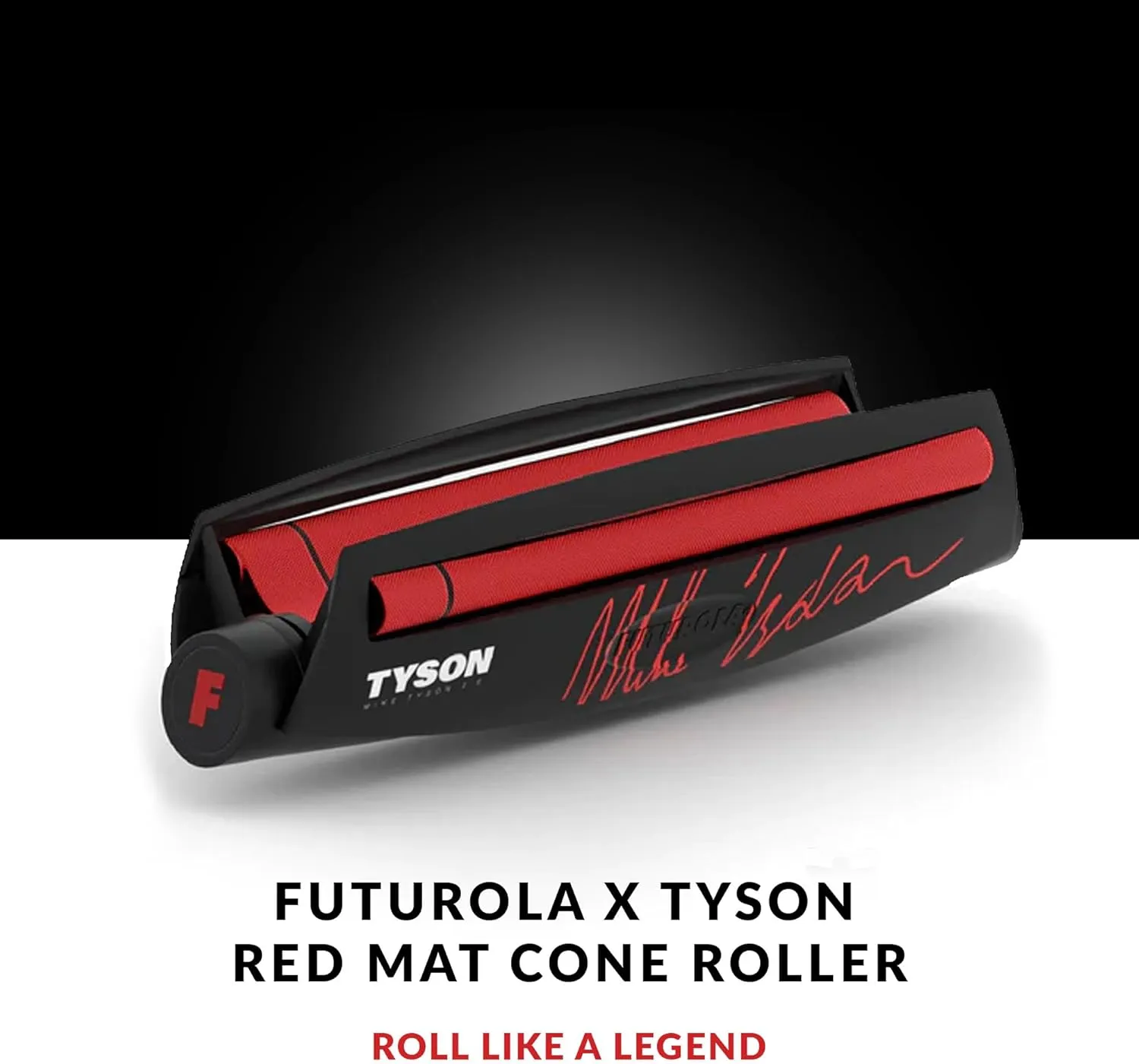 Tyson 2.0 x Futurola Cone Roller for Precise Rolling (Red Mat) - Roll Perfect Cones Effortlessly Every Time with Cone Rolling Machine for Rolling Papers