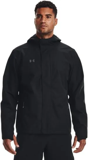 Under Armour Mens UA Stormproof Lined Rain Jacket - Waterproof and Breathable XS