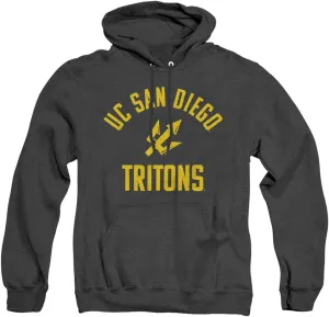 University of California San Diego Official One Color Ucsd Tritons Logo Unisex Adult Pull-Over Hoodie