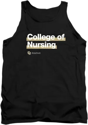 University of Colorado Anschutz Medical Campus College of Nursing Bold Unisex Adult Tank Top