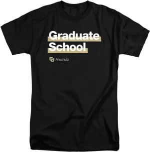University of Colorado Anschutz Medical Campus Graduate School Bold Unisex Adult Tall T Shirt