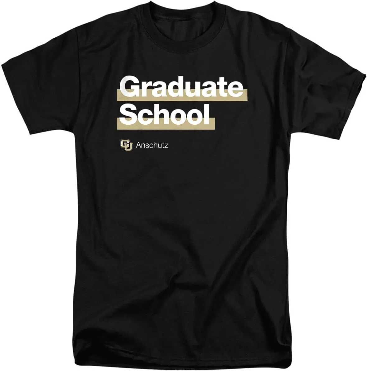University of Colorado Anschutz Medical Campus Graduate School Bold Unisex Adult Tall T Shirt