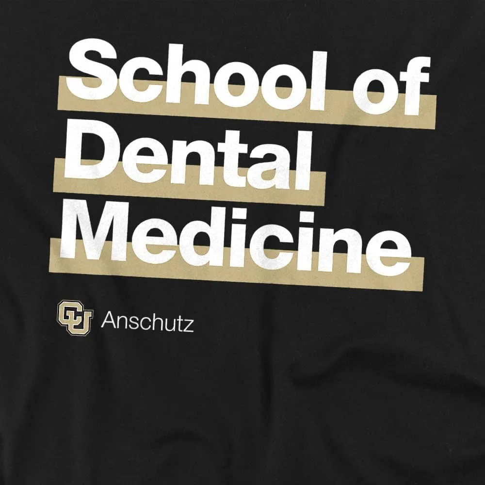 University of Colorado Anschutz Medical Campus School of Dental Medicine Bold Youth Long Sleeve T Shirt