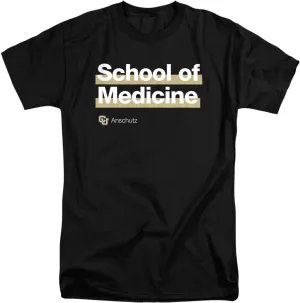 University of Colorado Anschutz Medical Campus School of Medicine Bold Unisex Adult Tall T Shirt