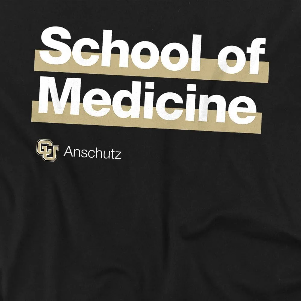 University of Colorado Anschutz Medical Campus School of Medicine Bold Unisex Adult Tall T Shirt