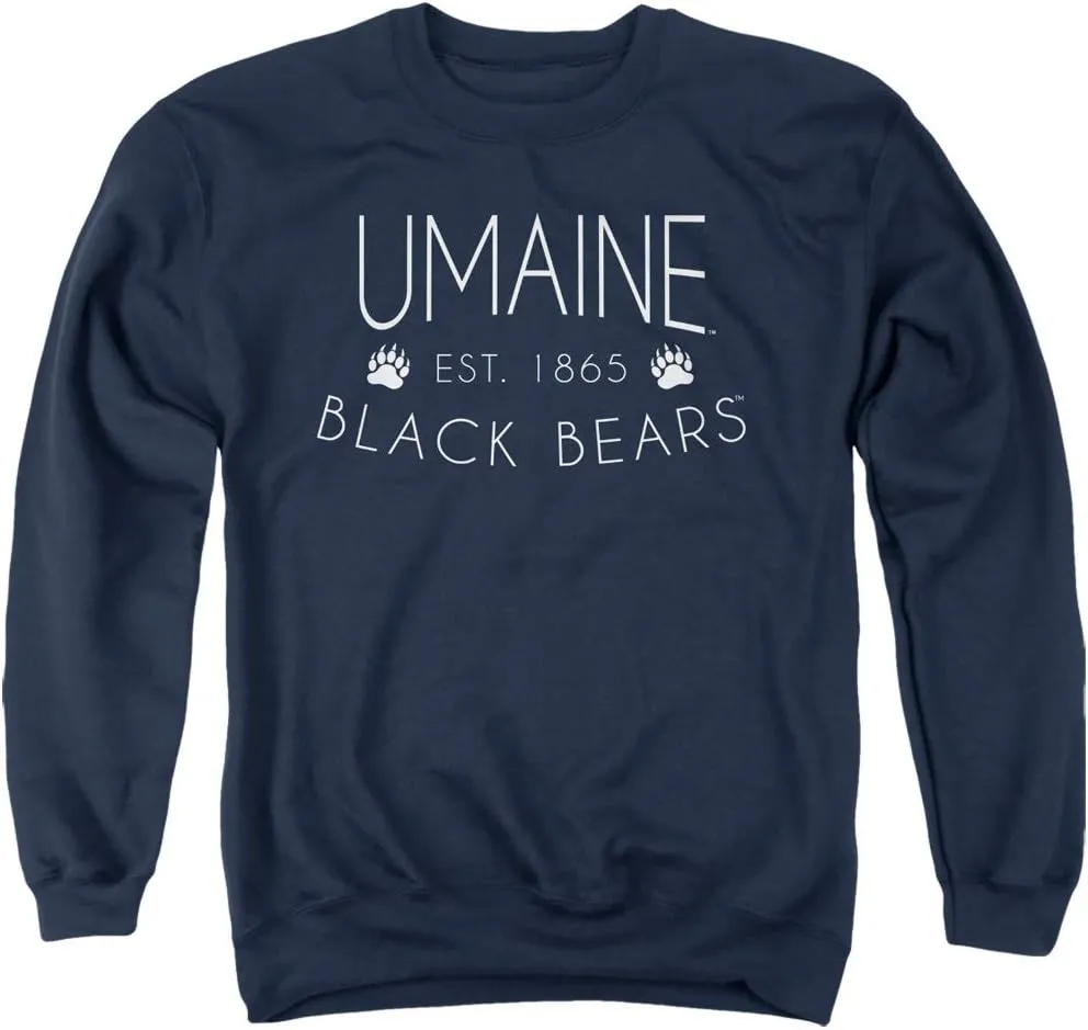 University of Maine Official Simple Unisex Adult Crewneck Sweatshirt