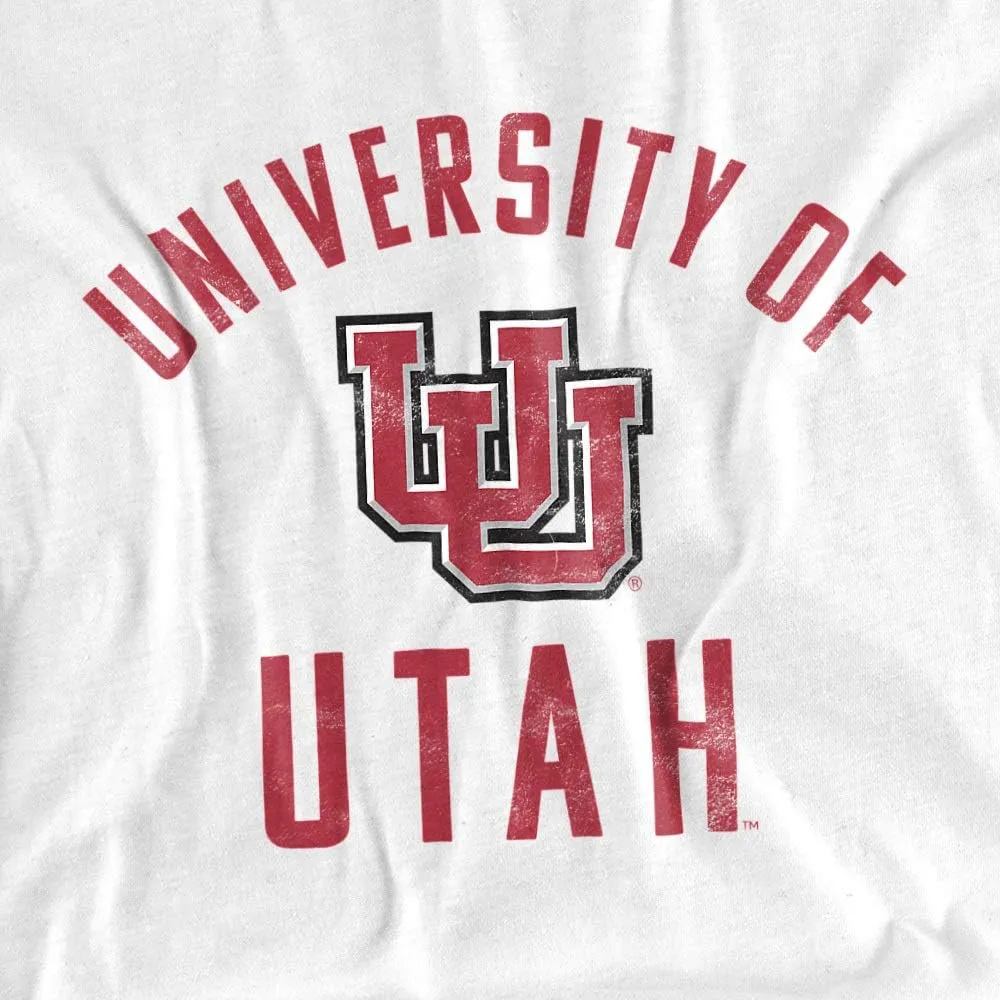 University of Utah Official One Color Utes Logo Women's T Shirt