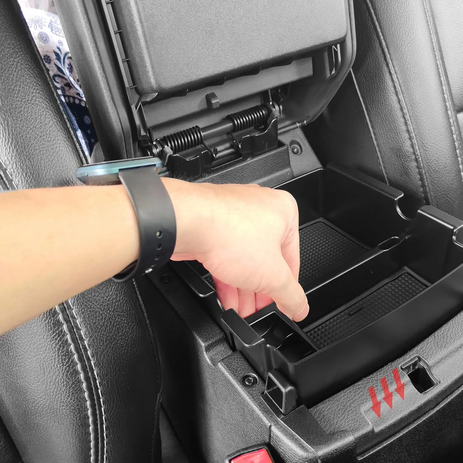 Upgraded 4 Pcs Center Console Organizer Combo Kit Interior Accessories Storage Box Para for 2018 2019 2020 2021 2022 2023 Jeep Wrangler JL JLU and Jeep Gladiator JT JTU,Gear Shift Tray Organizer