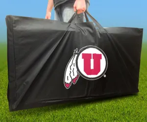 Utah Utes Officially Licensed Cornhole Board Carrying Case Storage Carry Bag
