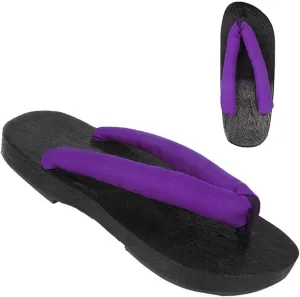 UZAIN Anime Tanjirou Zenitsu Cosplay Clog Shoes Japanese Sandals for Women Geta Wooden Anti-Slip flip-Flops Prop Oshitari