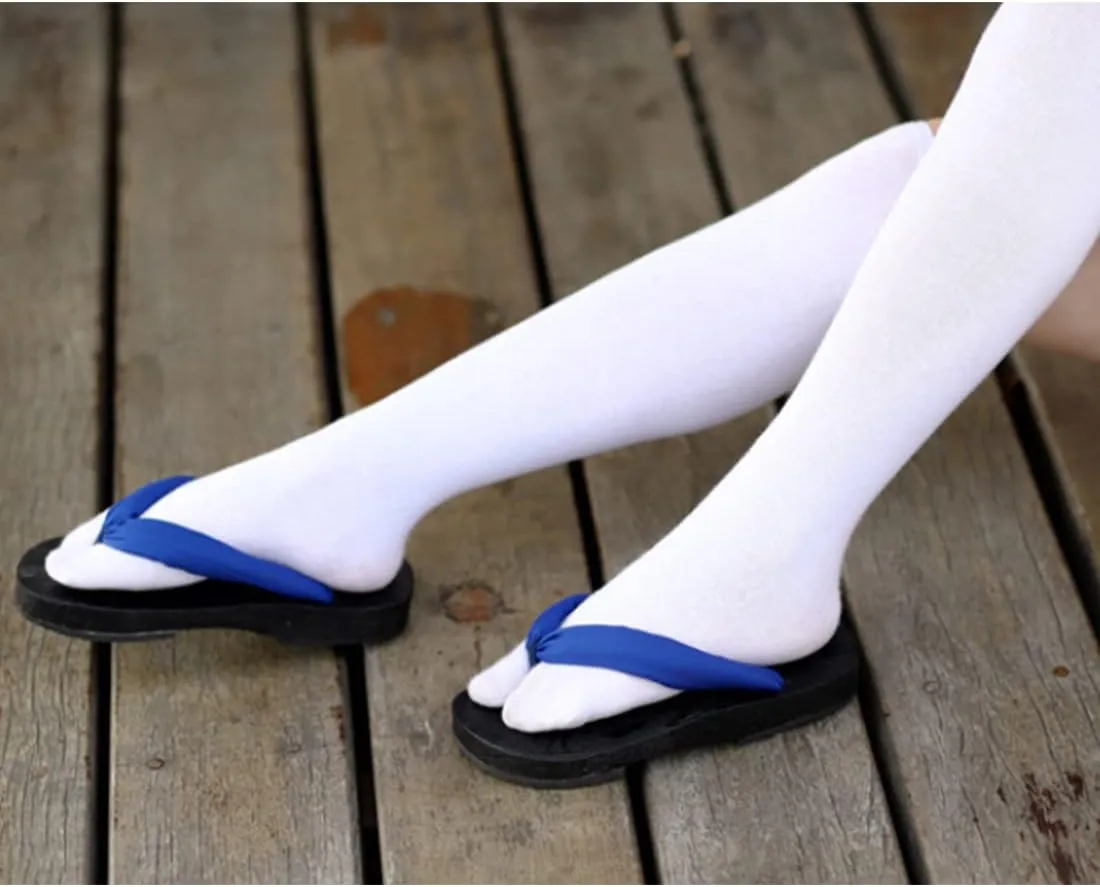 UZAIN Anime Tanjirou Zenitsu Cosplay Clog Shoes Japanese Sandals for Women Geta Wooden Anti-Slip flip-Flops Prop Oshitari
