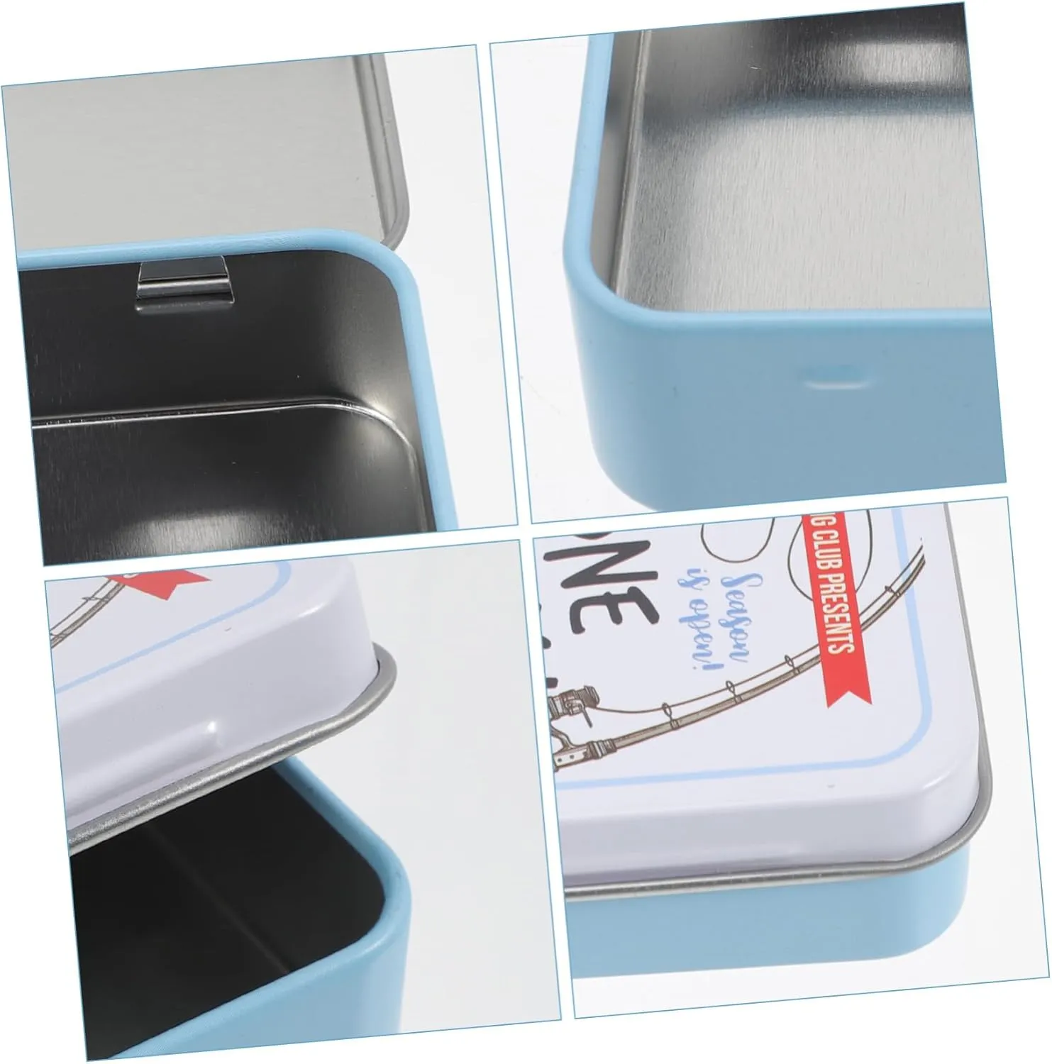 Vaguelly 3pcs Box Poker Box Playing Card Storage Box Game Card Storage Container Kid Card Holder Metal Container with Lid Deck of Cards Bulk Storage Tin Storage Canister Tin Case for Home