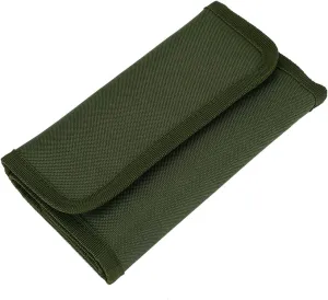 VGEBY Roll Up Fly Tying Tool Pouch, Fishing Lures Bag Accessory Storage Carrier-Lightweight and Portable Fly Tying Tool Pouch Fly Tying Tools Fly Tying Tool Case Fly Tying Tool Holder