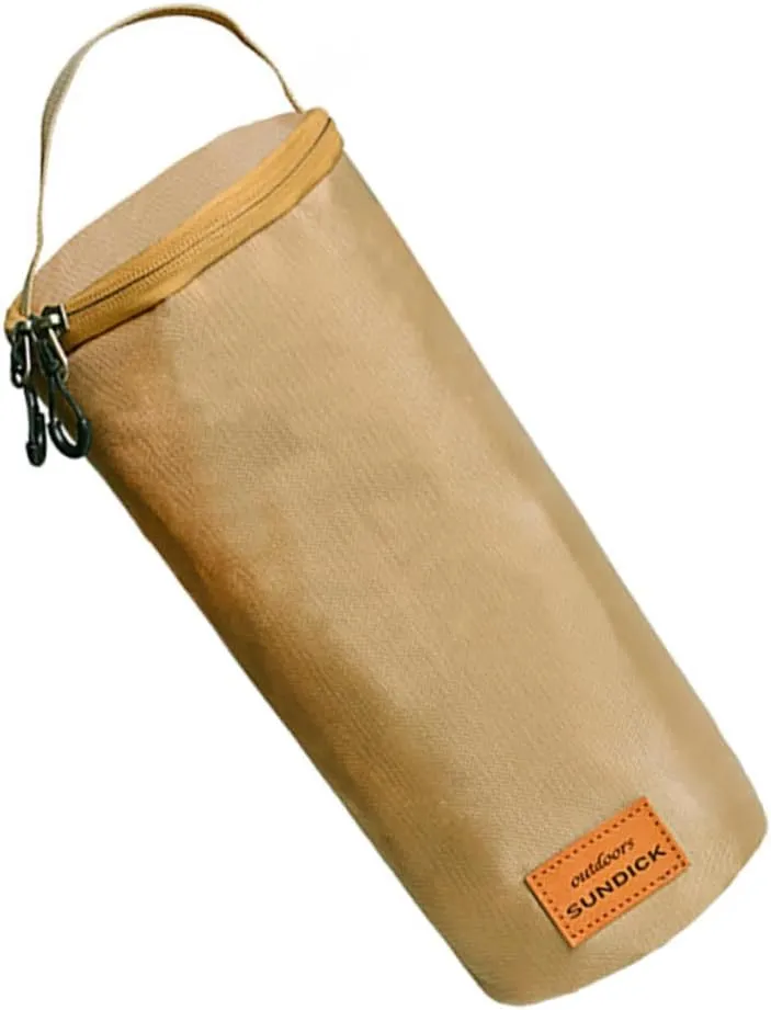 VICASKY Tank Protector Tank Storage Bag Air Tank Storage Bag Camping Propane Tank Cover Camping Camping Tool Cover Canister Portable Camping Tank Picnic Case Oxford Cloth Khaki