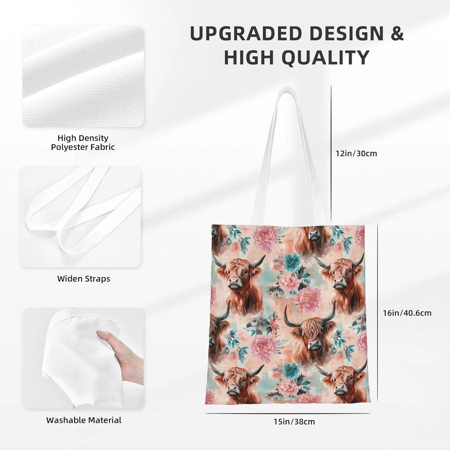 Video Game Controller Tote Bag Reusable Shoulder Tote Bag For Women Lady Vacation, Shopping, Work