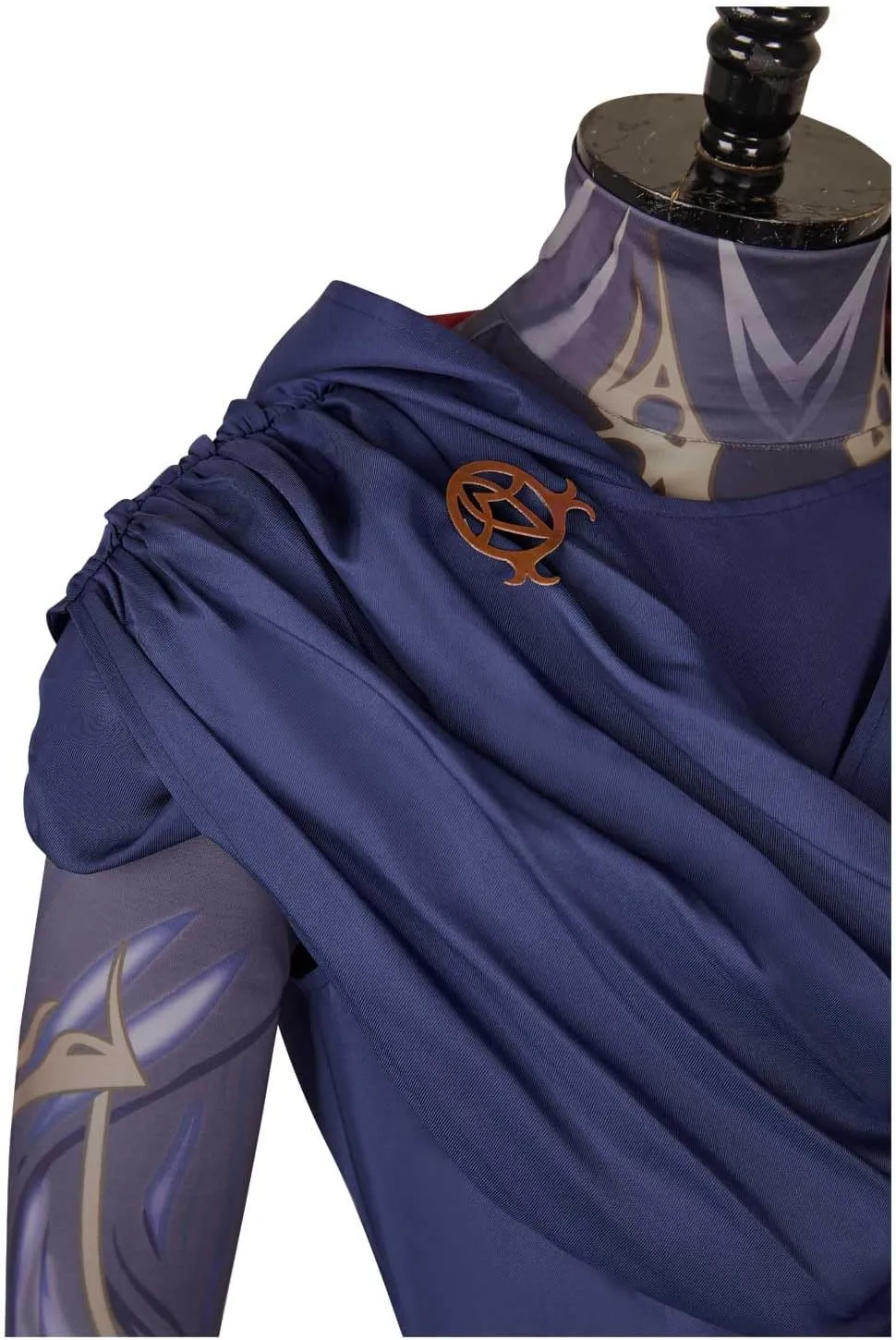 Viktor Cosplay Costume Men Blue Mage Suit Viktor Suit Wild Rune Prop Halloween Carnival Cosplay Outfits
