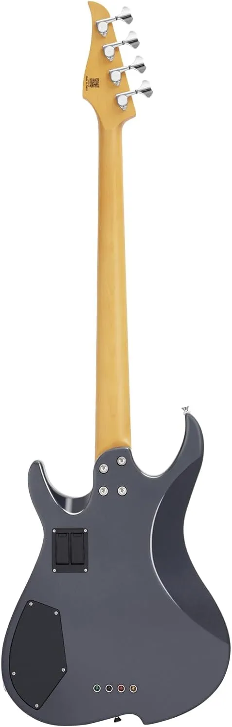 Vola Electric Bass ZVA 4P MF Bass Charcoal Frost Metallic Gloss Handmade in Japan MIJ Gotoh Bridge Gotoh Tuner 4 Strings Modern C Neck For All Levels