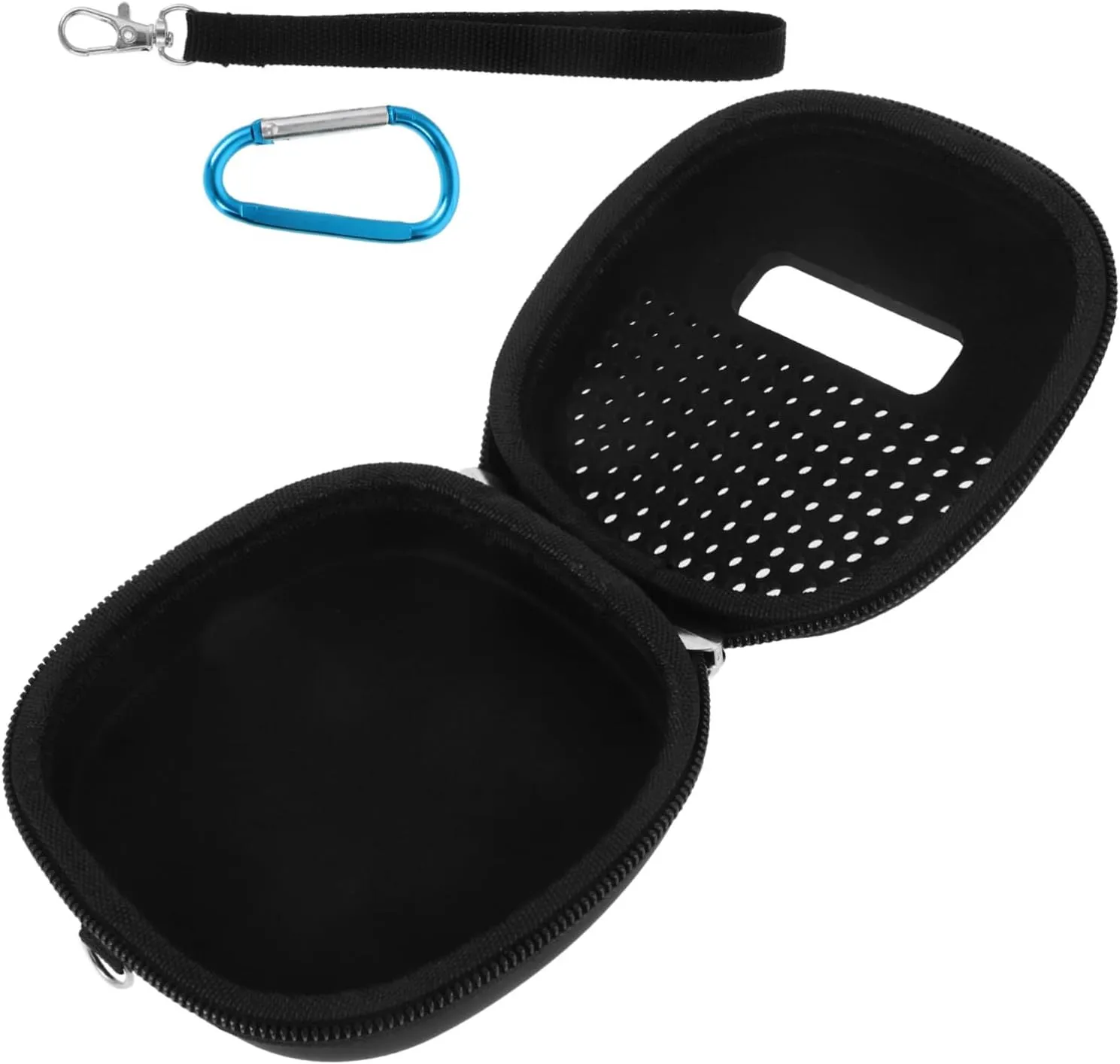 VOSAREA Audio Protective Case Speakers Decorative Case Storage Bag Carrying Pvc Storage Bag Pvc Black