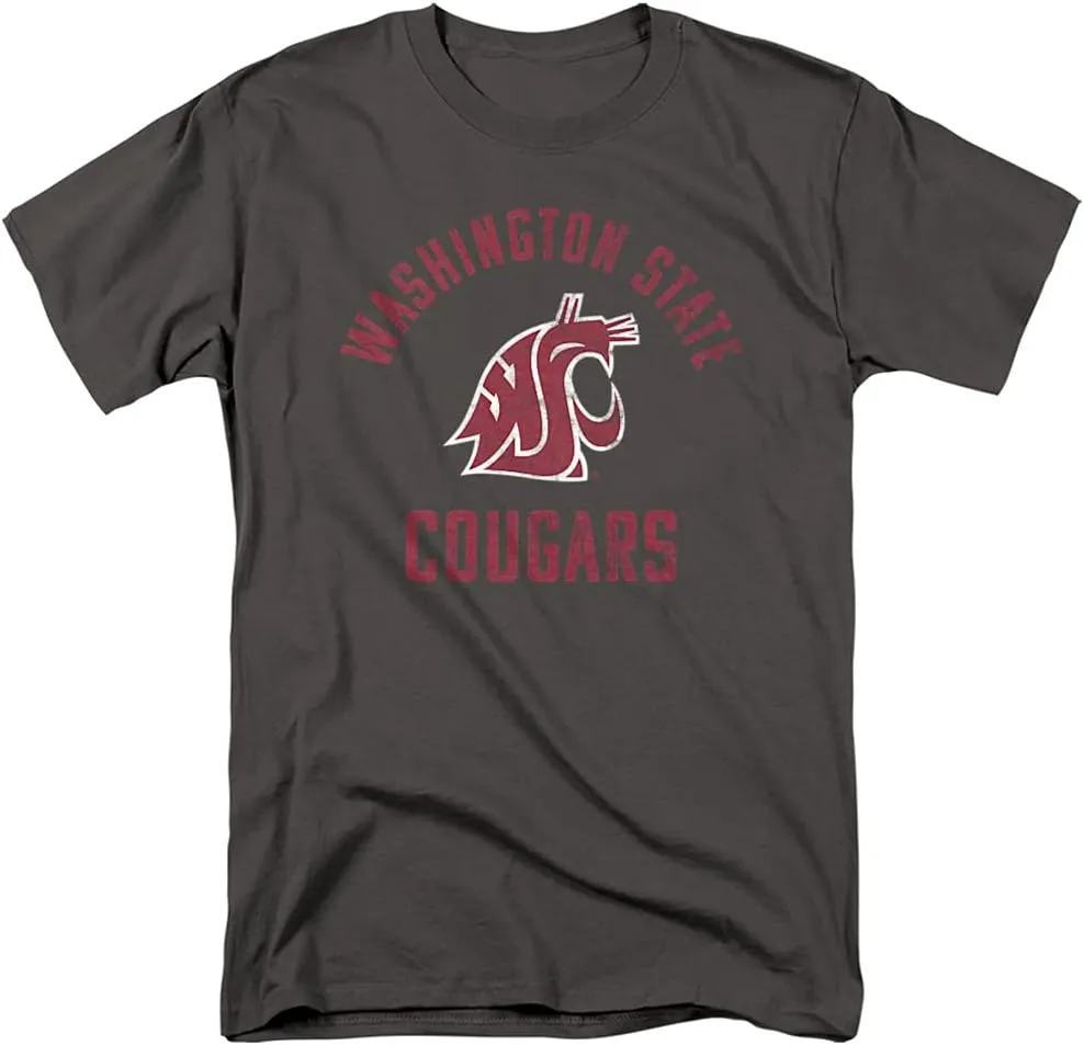 Washington State University Official Cougars Logo Unisex Adult T Shirt