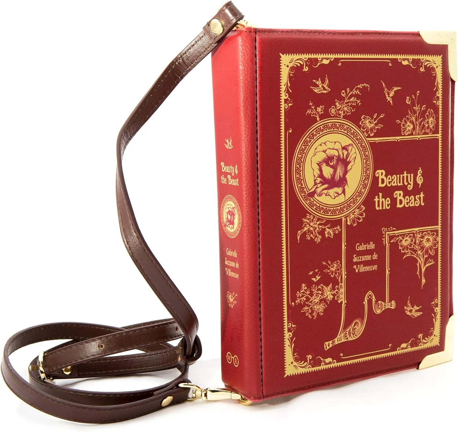 Well Read Beauty and the Beast Small Book Purse - Literary Gift for Readers & Bookworms Co