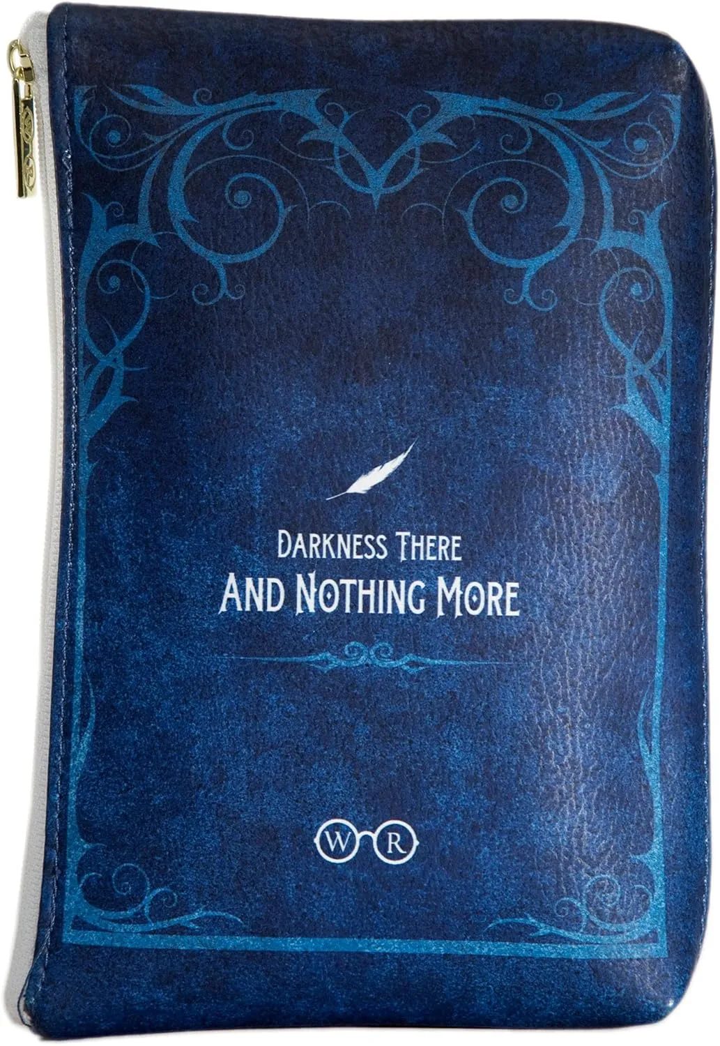 Well Read Book Theme Pouch Purse Clutch - Makeup & Toiletry Bag for Book Lovers