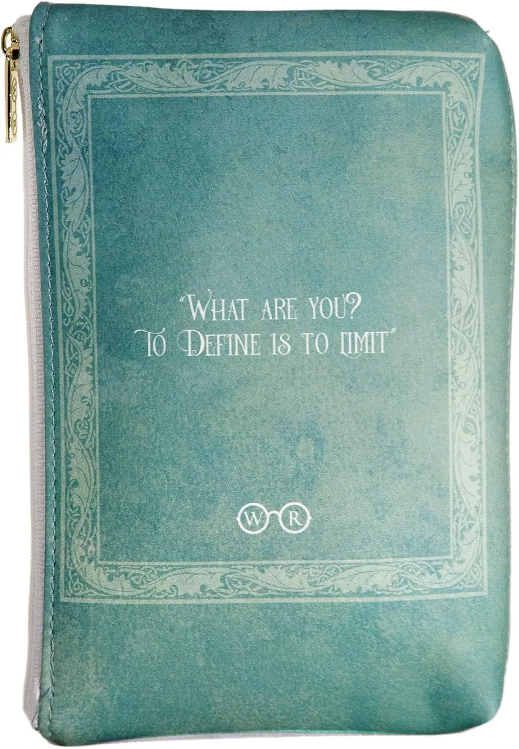 Well Read Book Theme Pouch Purse Clutch - Makeup & Toiletry Bag for Book Lovers