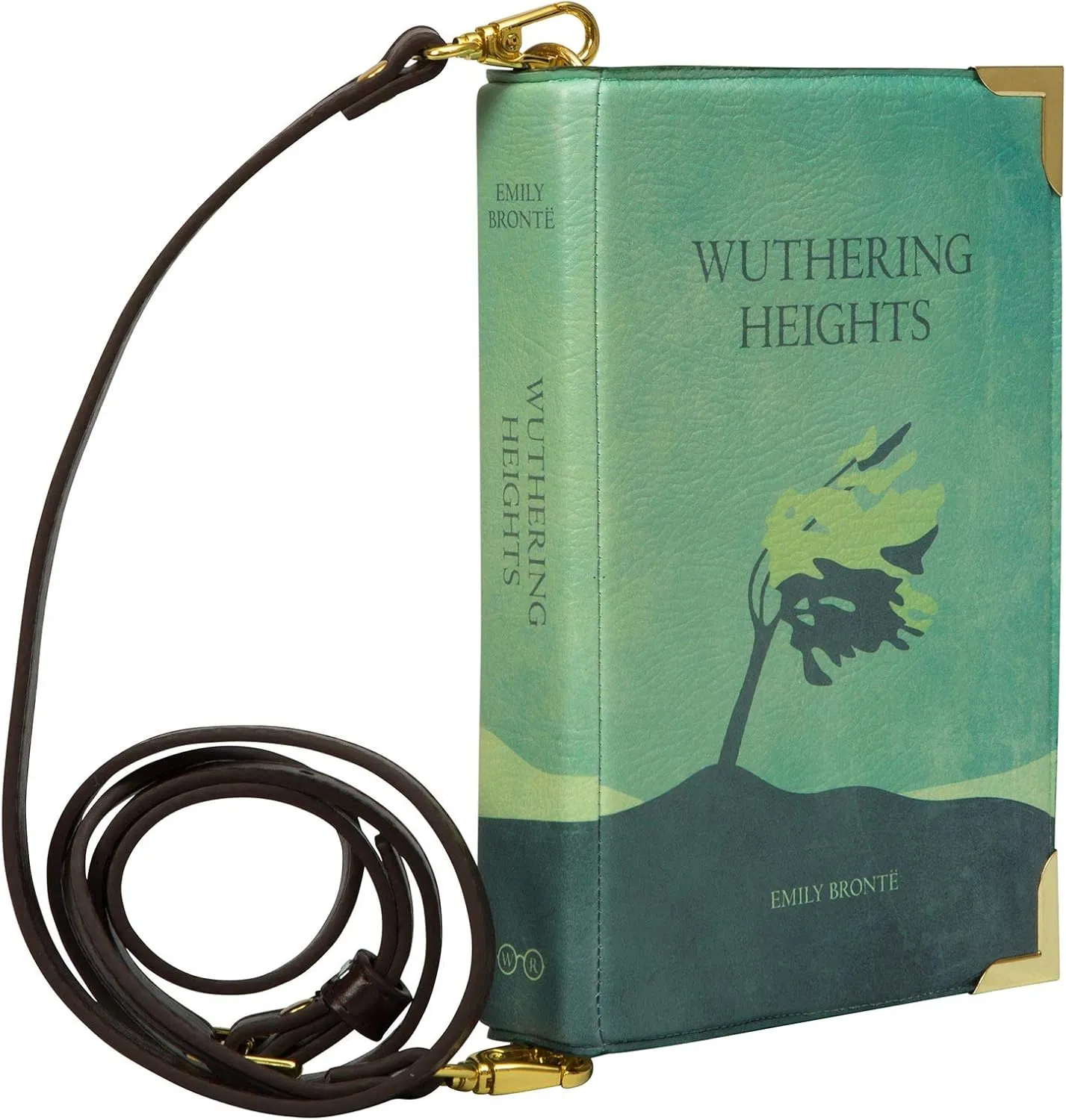 Well Read Co Crossbody Purse Handbag for Book Lovers - Wuthering Heights, Vegan Leather, Small