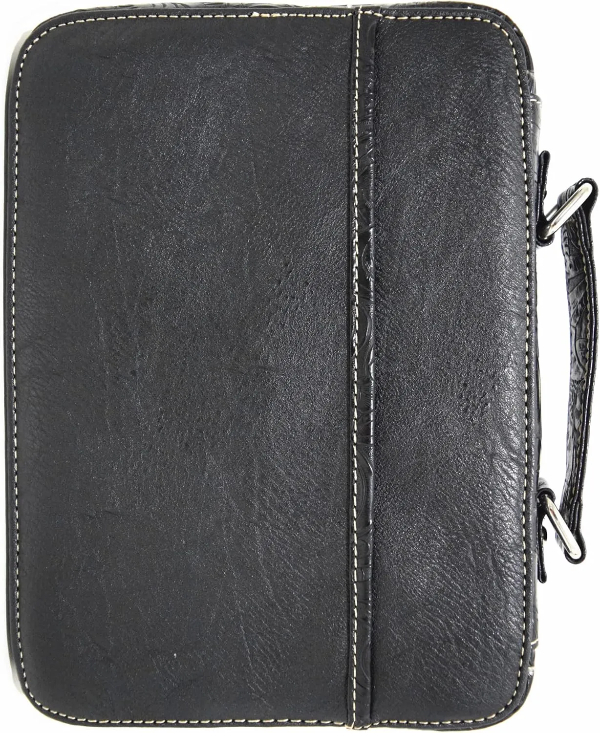 Western Style Embroidered Verse Scripture Bible Cover Book Bibles Carrying Case for Women Extra Strap Purse Messenger Bag