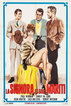 What a Way to Go! 1964 - Italian - Robert Mitchum - Vintage Classic Movie Poster-8 x 12 Inches - US/CAN only