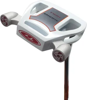 White Mallet Golf Putter Right Handed with Alignment Line Up Hand Tool 34 Inches Men's Standard Length Perfect for Lining up Your Putts
