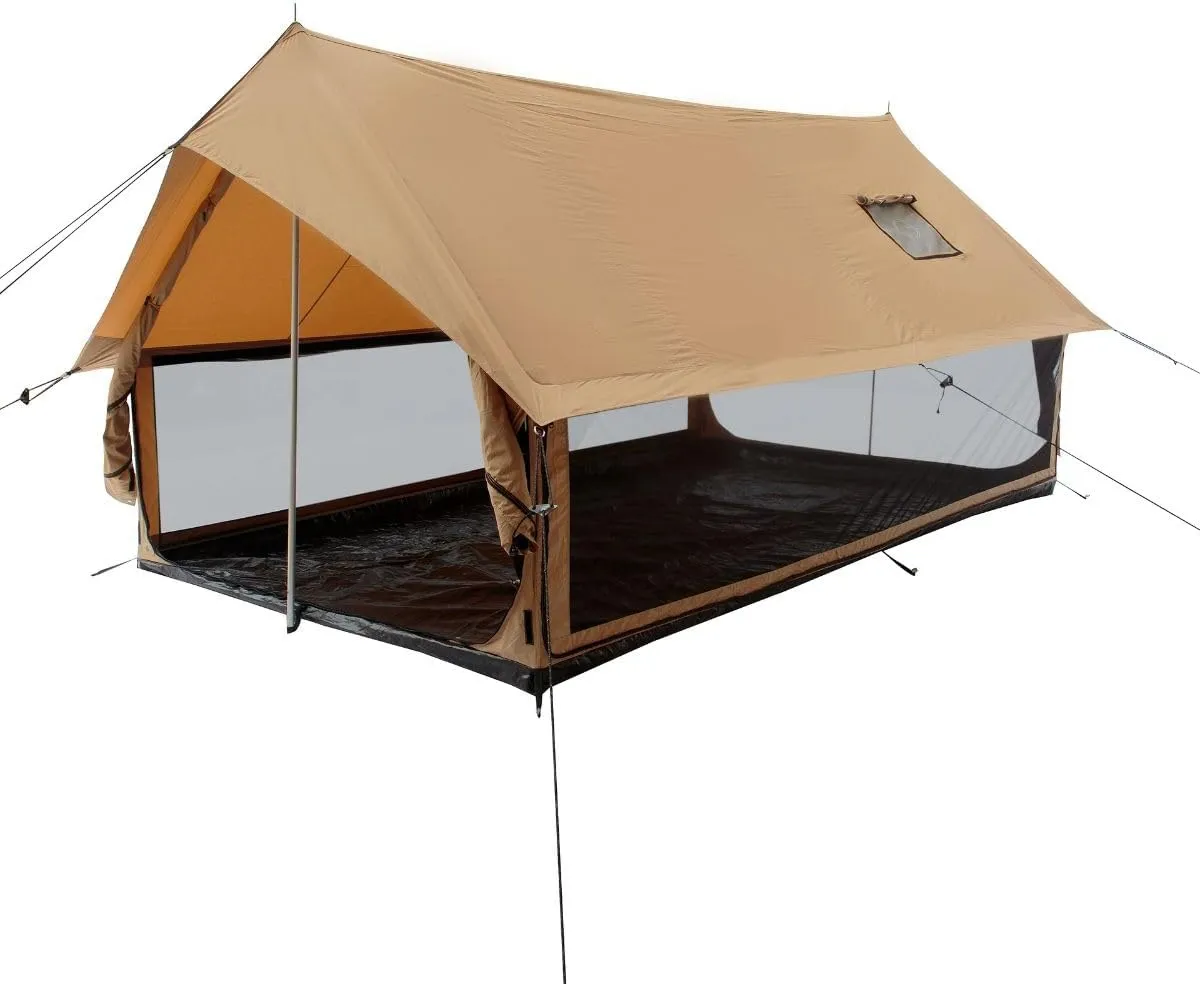WHITEDUCK Rover Canvas Scout Tent, Waterproof, 4 Season Luxury Outdoor Camping and Glamping Yurt Tent
