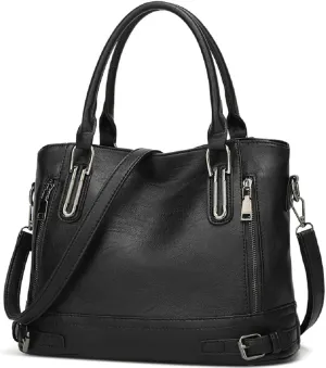 Women’s Leather Shoulder Handbags Crossbody Bags Hobo Totes Top-Handle Bag Satchel and Purse for Ladies