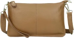 Women's Trendy Leather Shoulder Crossbody Bag Small Square Purse Totes Soft Handbag Satchel Clutch