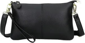 Women's Trendy Leather Shoulder Crossbody Bag Small Square Purse Totes Soft Handbag Satchel Clutch