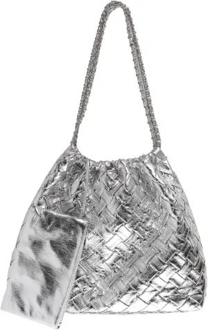 Woven Tote Bag for Women Purse: Large Capabilities Travel Totes - Soft Leather Shoulder Handbags