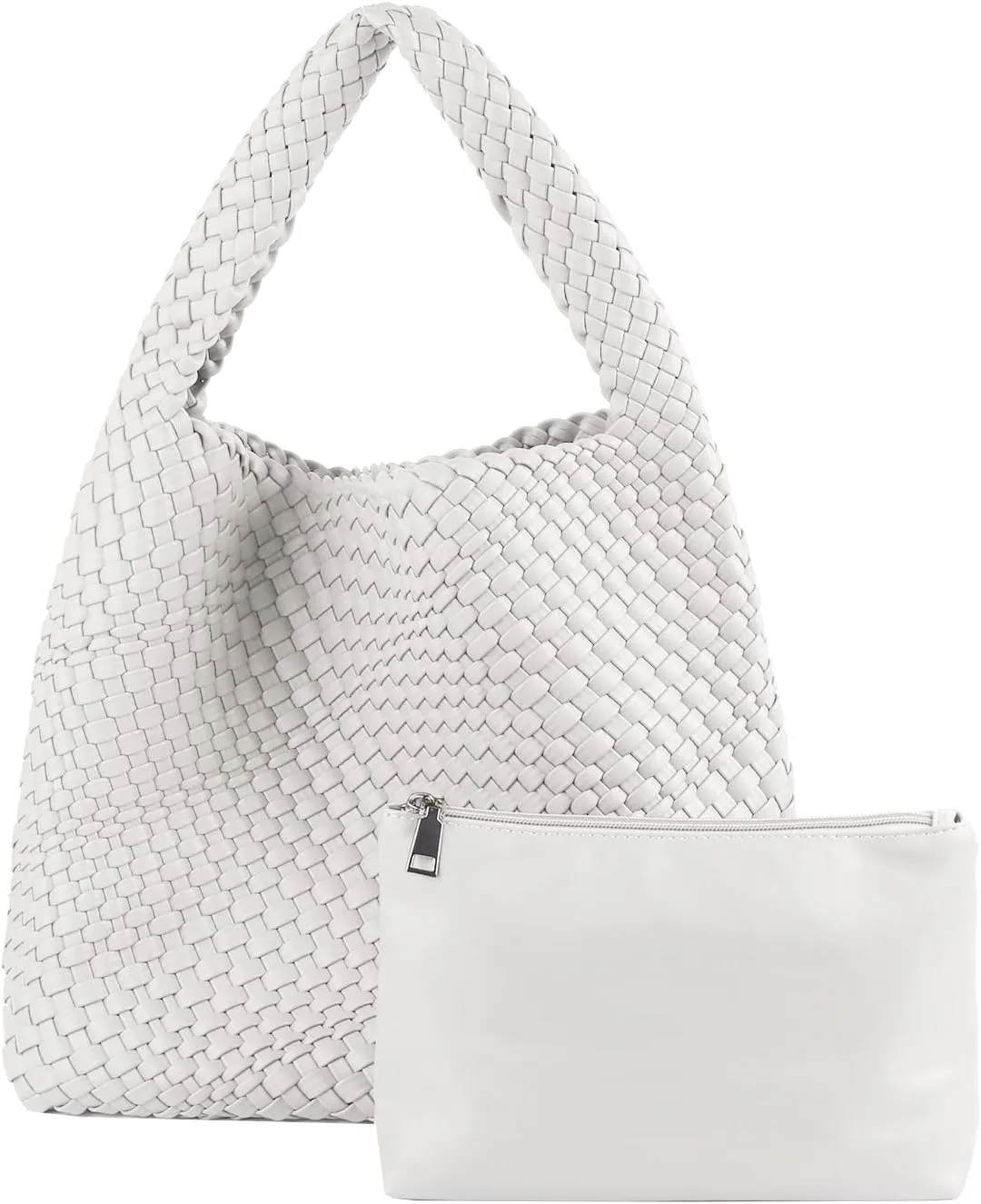 Woven Tote Bag Womens Purse Woven Bags for Women Large Summer BeachTote Bags Vegan Leather Shoulder Handbags Travel Totes