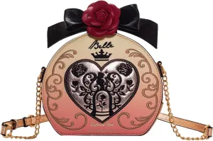 X Disney Beauty and the Beast Belle Perfume Crossbody - Fashion Cosplay Disneybound Cute Crossbody Bags, Multicolor
