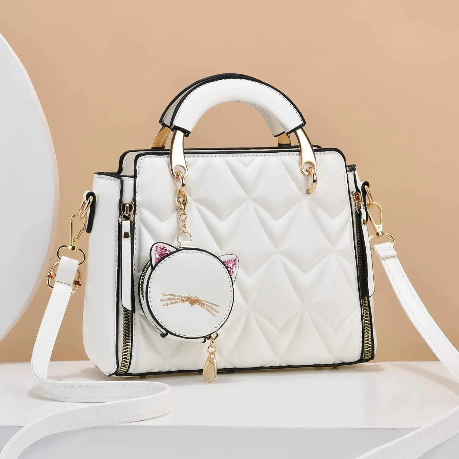 Xiaoyu Fashion Purses and Handbags for Women Ladies Crossbody Bags Top Handle Satchel Shoulder Bags Small Totes