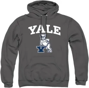 Yale University Official One Color Logo Unisex Adult Pull-Over Hoodie
