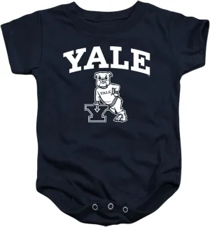 Yale University Official One Color Logo Unisex Infant Snap Suit for Baby