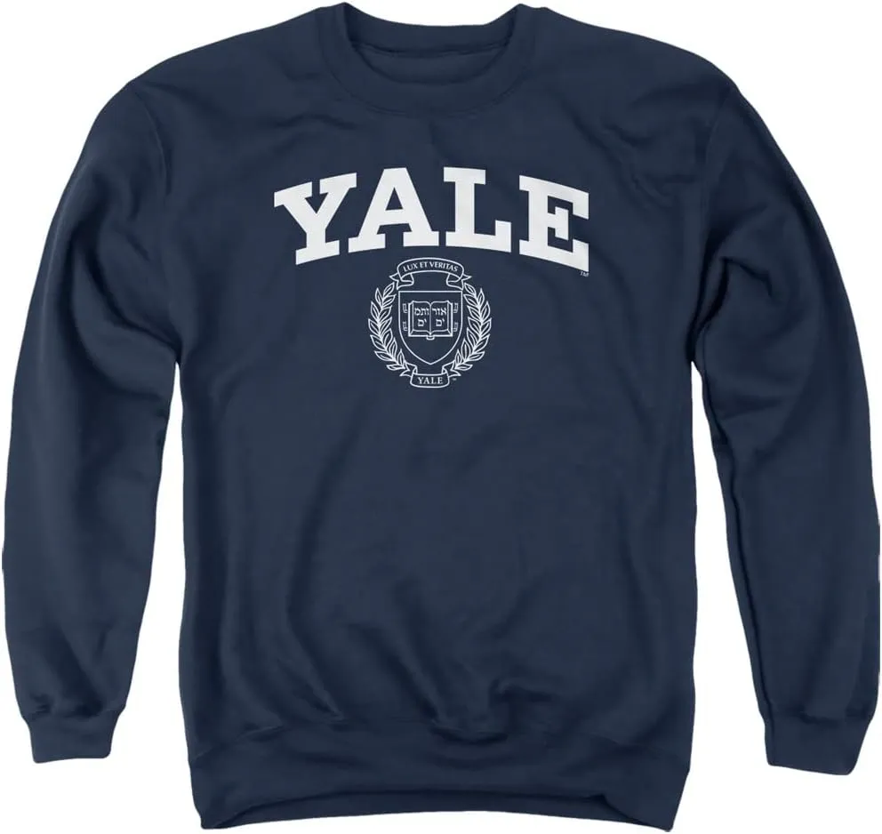 Yale University Official Yale Seal Unisex Adult Crewneck Sweatshirt