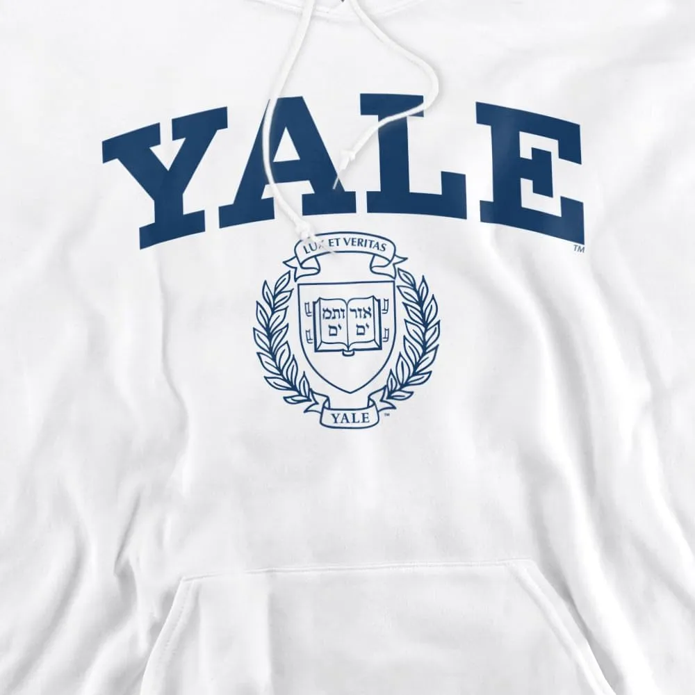 Yale University Official Yale Seal Unisex Adult Pull-Over Hoodie