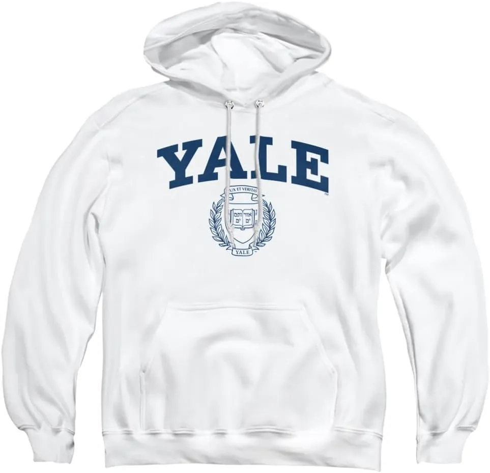Yale University Official Yale Seal Unisex Adult Pull-Over Hoodie