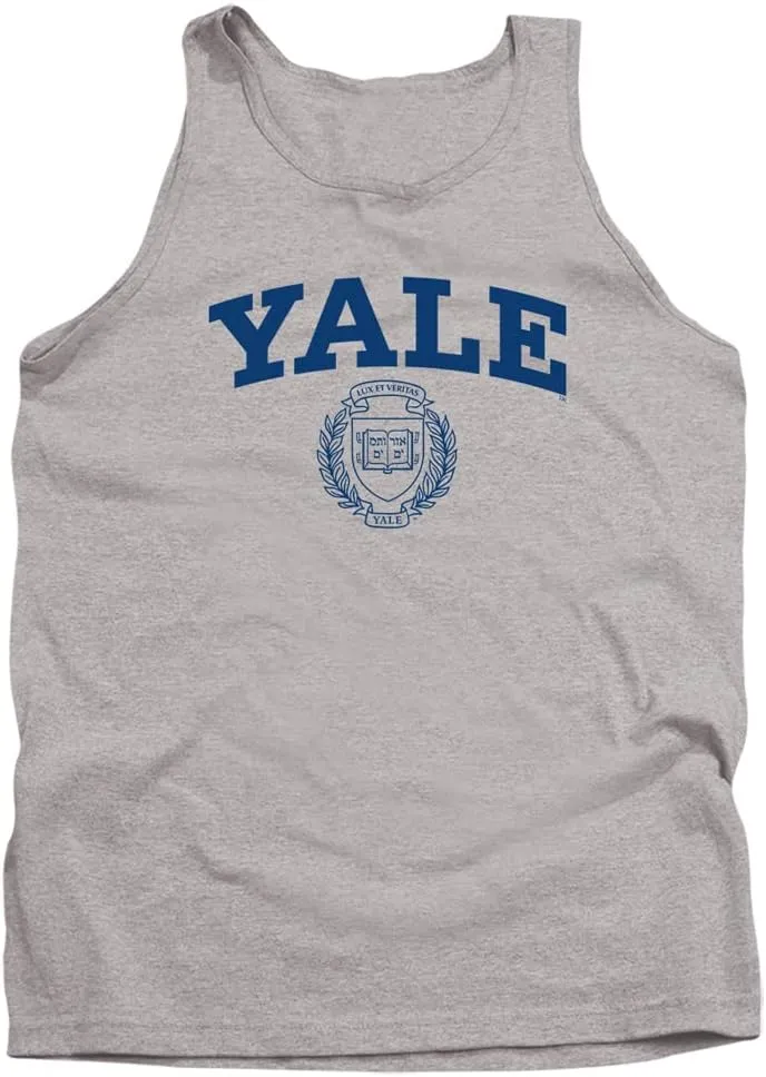 Yale University Official Yale Seal Unisex Adult Tank Top
