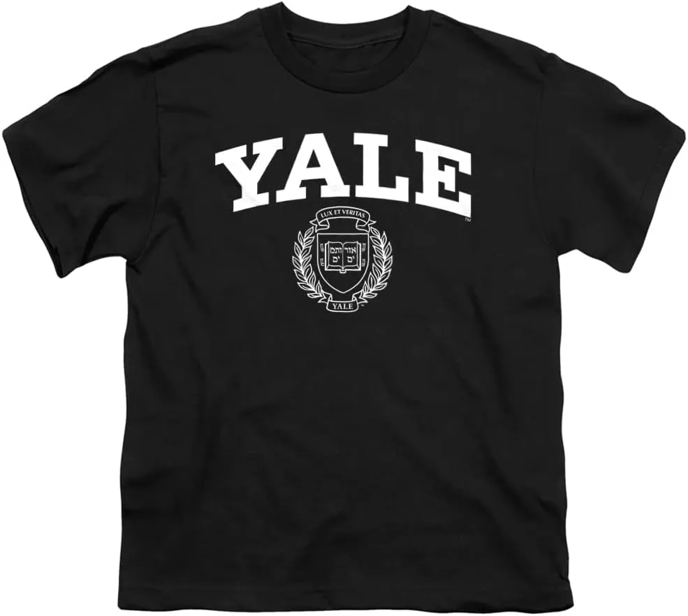 Yale University Official Yale Seal Youth Kids Boy/Girls T Shirt